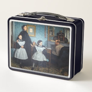 Edgar Degas - Die Familie Bellelli Metall Brotdose