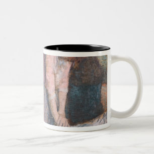 Edgar Degas   die Laundresses, c.1884 Zweifarbige Tasse