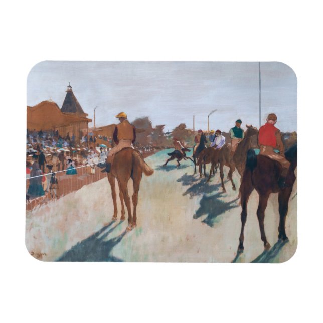 Edgar Degas - Die Parade Magnet (Horizontal)
