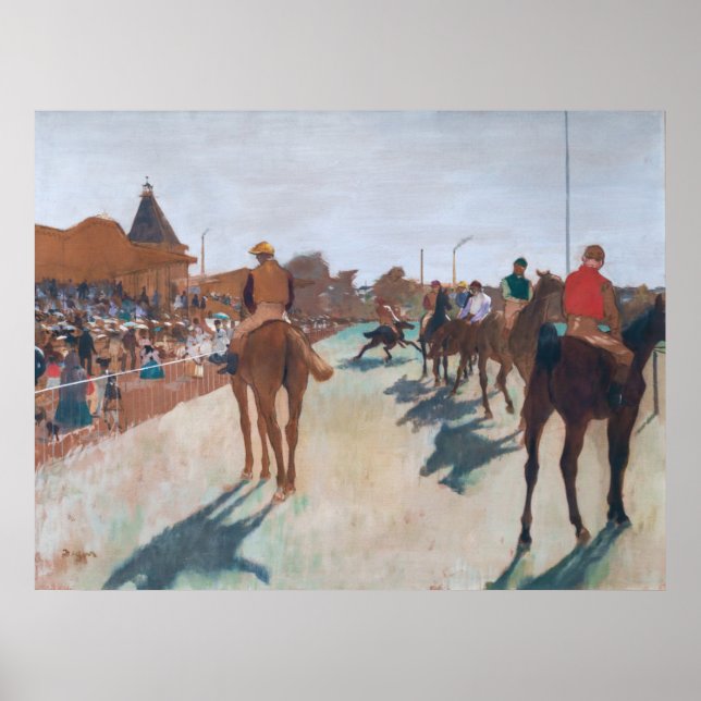 Edgar Degas - Die Parade Poster (Vorne)