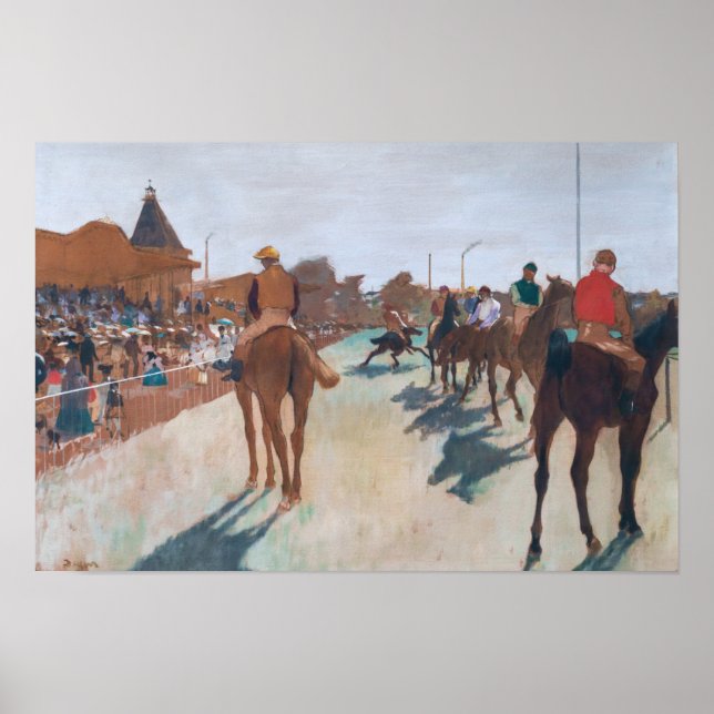 Edgar Degas - Die Parade Poster (Vorne)