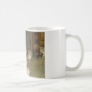 Edgar Degas - Die Probe des Balletts auf der Bühne Kaffeetasse