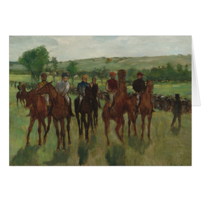 Edgar Degas | die Reiter (Vorderseite (Horizontal))