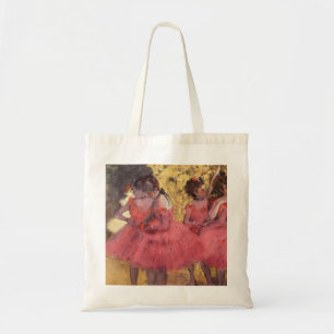 Edgar Degas Die rosa Tänzer Tragetasche