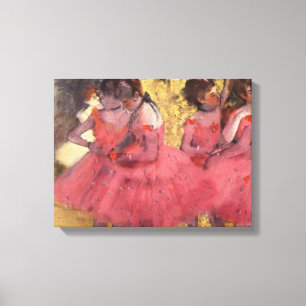 Edgar Degas Die rosa Tänzerinnen Leinwanddruck