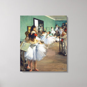 Edgar Degas - Die Tanzklasse Leinwanddruck
