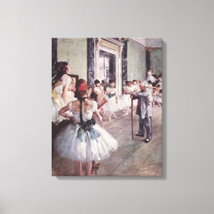 Edgar Degas Die Tanzklasse Leinwanddruck