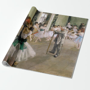 Edgar Degas - Die Tanzstunde Geschenkpapier