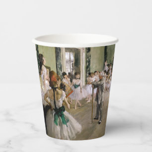 Edgar Degas - Die Tanzstunde Pappbecher