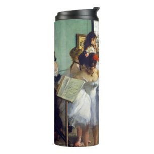 Edgar Degas - Die Tanzstunde Thermosbecher