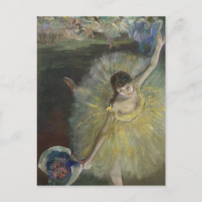 Edgar Degas | Ende eines Arabesken, 1877 Postkarte (Vorderseite)