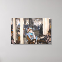 Edgar Degas - Frauen im Café Terrasse im Abend