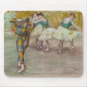 Edgar Degas - Harlekin-Tanz Mousepad