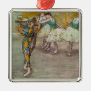 Edgar Degas - Harlekin-Tanz Ornament Aus Metall