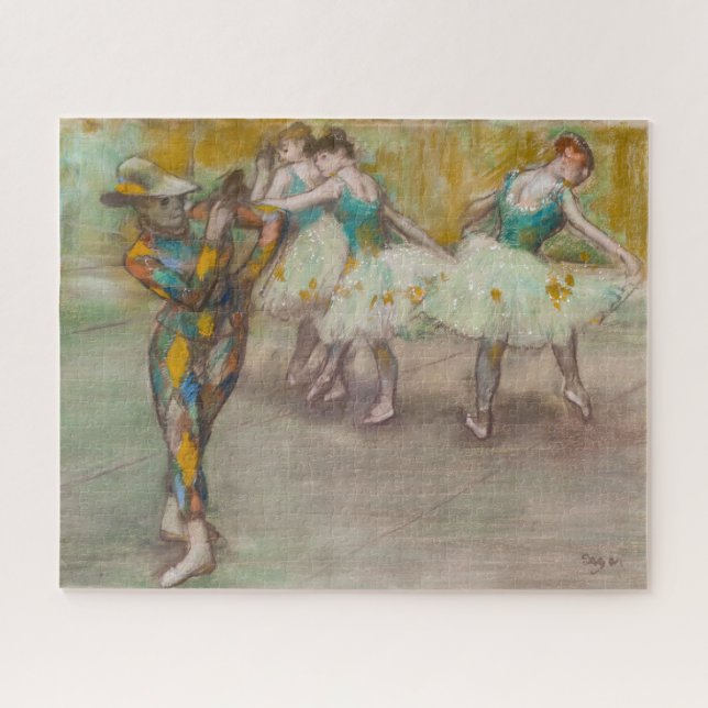 Edgar Degas - Harlequin Dance (Horizontal)