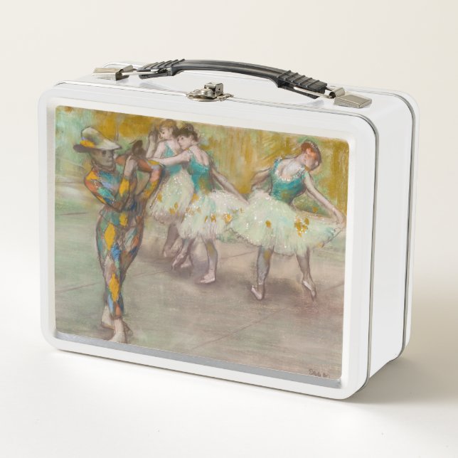 Edgar Degas - Harlequin Dance Metall Brotdose (Vorderseite)