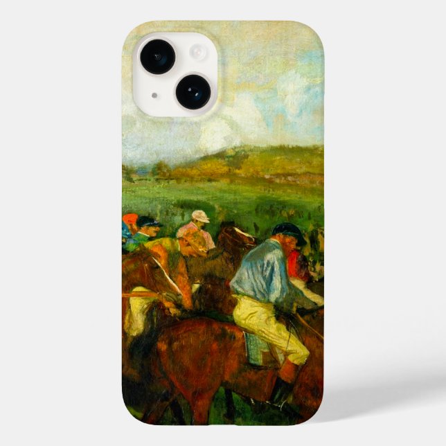 Edgar Degas Horseback Riding Case-Mate iPhone 14 Hülle (Rückseite)