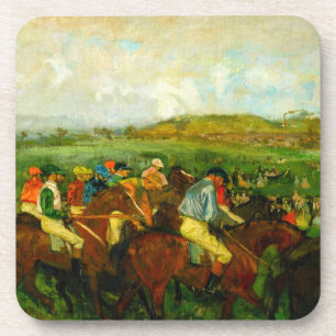 Edgar Degas Horseback Riding Getränkeuntersetzer