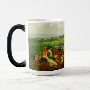 Edgar Degas Horseback Riding Verwandlungstasse