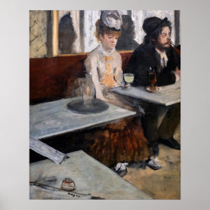Edgar Degas - Im Café / The Absinthe Poster
