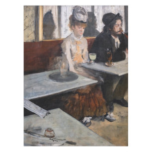 Edgar Degas - Im Café / The Absinthe Tischdecke