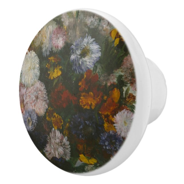 Edgar Degas Impressionismus Blume Bouquet Malerei Keramikknauf (Rechts)