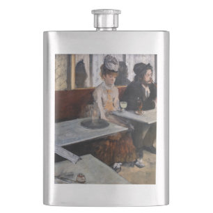 Edgar Degas - In einem Café / Der Absinth Flachmann