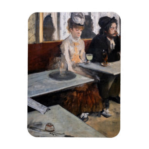 Edgar Degas - In einem Café / Der Absinth Magnet