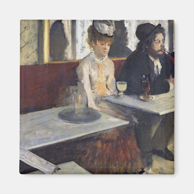 Edgar Degas | In einem Café oder dem Absinthe Magnet (Vorne)