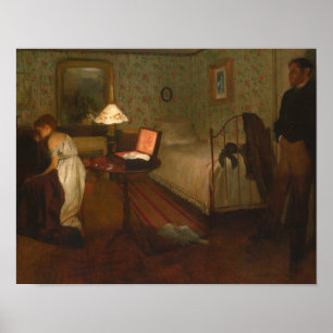 Edgar Degas - Innern Poster
