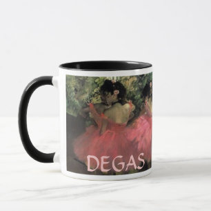 EDGAR DEGAS KAFFEES MUGS - DANSEUSES - GLAS TASSE