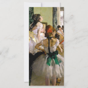 Edgar Degas La Carte De Classe Danse