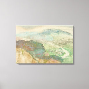 Edgar Degas - Landschaft Leinwanddruck