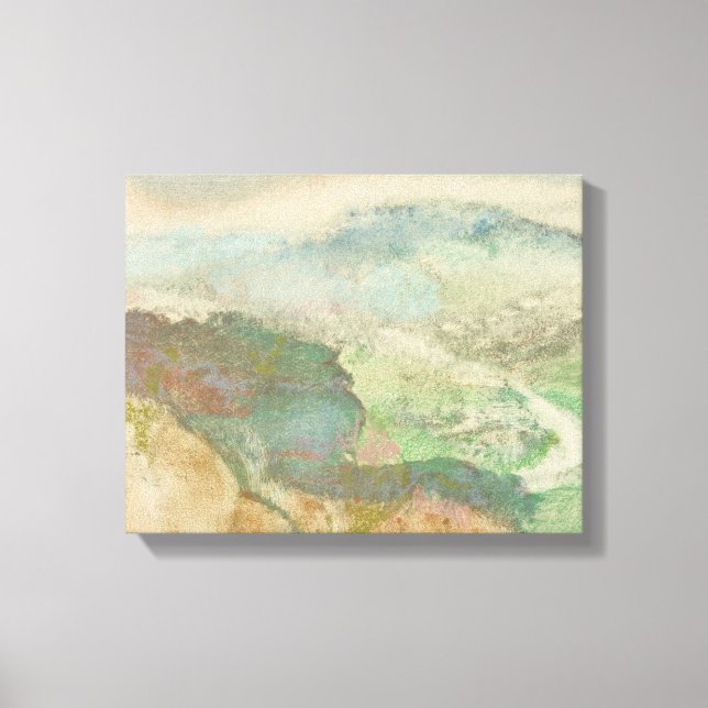 Edgar Degas - Landschaft Leinwanddruck (Vorderseite)