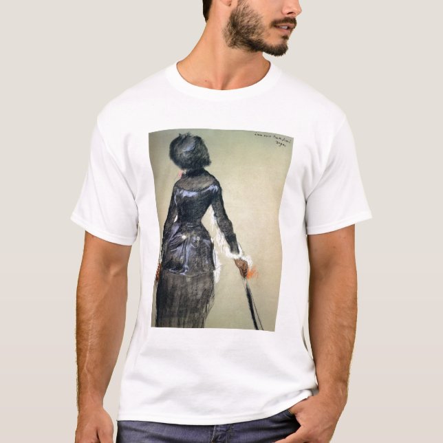 Edgar Degas | Mary Cassatt am Louvre T-Shirt (Vorderseite)