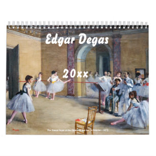 Edgar Degas Masterpiece Selection Kalender