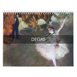 Edgar Degas Meisterwerk Kalender