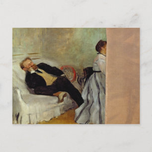 Edgar Degas   Monsieur und Madame Edouard Manet Postkarte