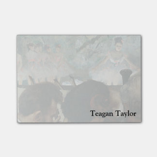Edgar Degas| Musiker Post-it Klebezettel