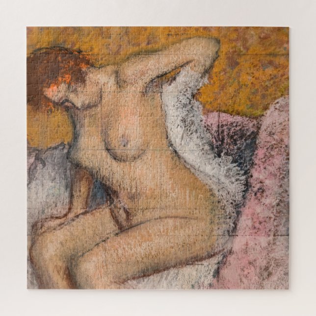 Edgar Degas - Nach dem Bad (Vertikal)