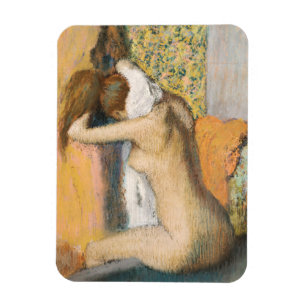 Edgar Degas   nach dem Bad, Frauen-trocknender Magnet