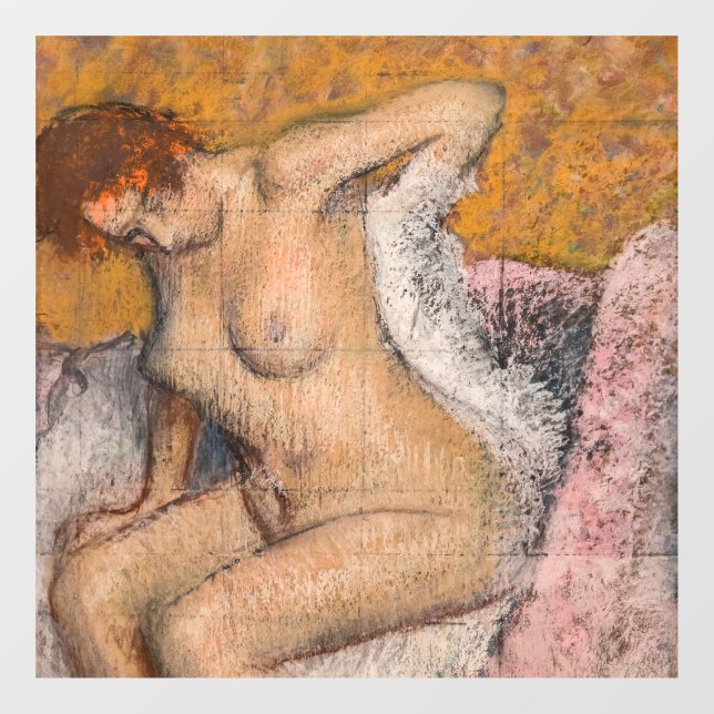 Edgar Degas - Nach dem Tod Fensteraufkleber (Blatt)