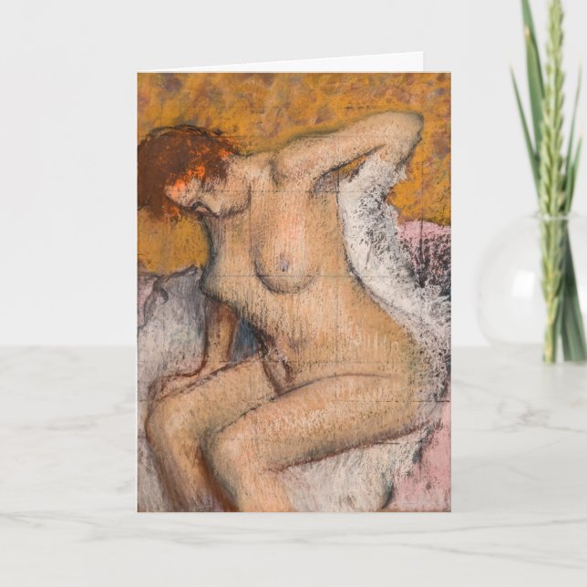 Edgar Degas - Nach dem Tod Karte (Vorderseite)