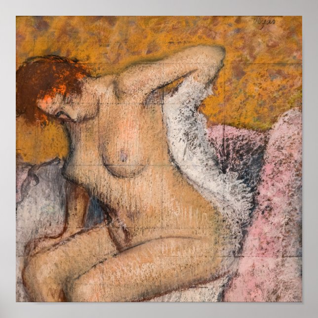 Edgar Degas - Nach dem Tod Poster (Vorne)