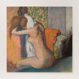 Edgar Degas - Nach dem Tod wischt die Frau Neck ab