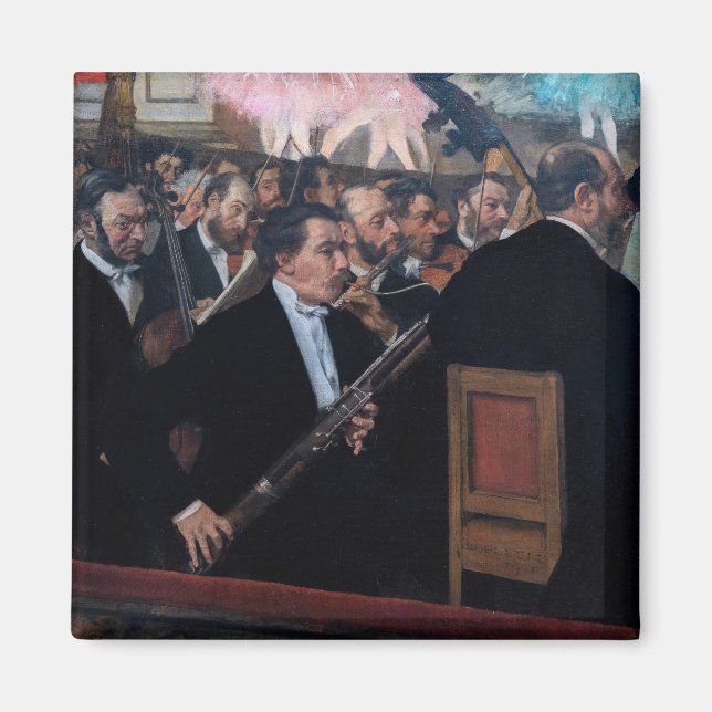 Edgar Degas - Orchester an der Oper Magnet (Vorne)
