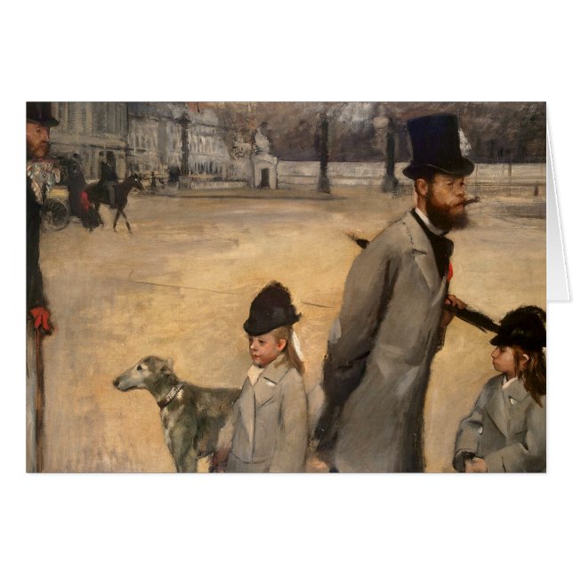 Edgar Degas | Place de la Concorde, 1875 (Vorderseite (Horizontal))