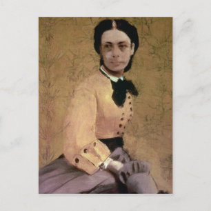 Edgar Degas   Portrait von Pauline de Metternich Postkarte