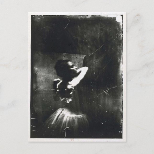 Edgar Degas Postcard mit Ballet Dancer Postkarte (Vorderseite)