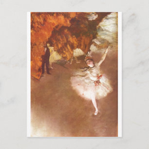 Edgar Degas - Prima Ballerina Rosita Mauri 1878 Postkarte
